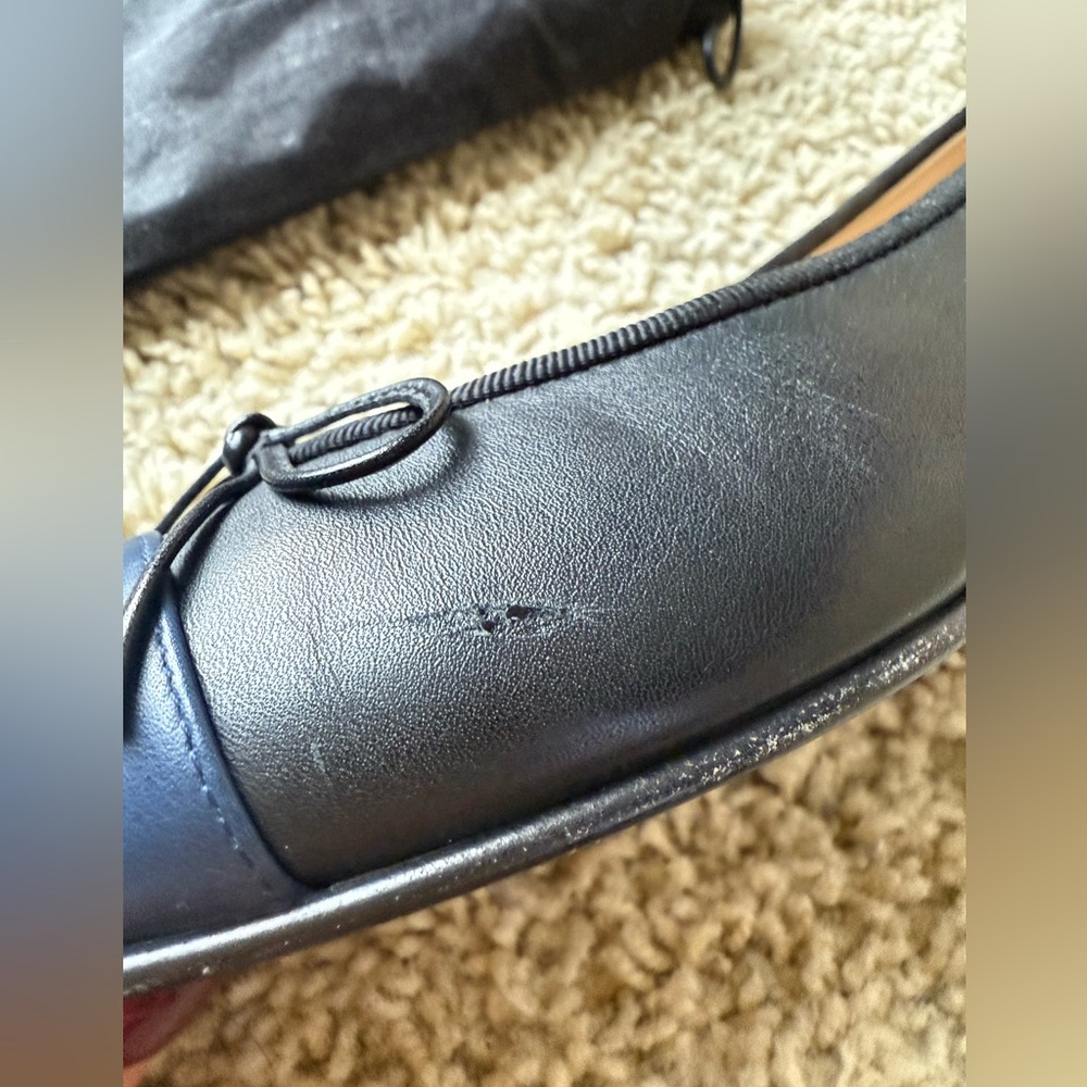 Chanel navy and black flats 38.5 / US 7.5 - Picture 7 of 8